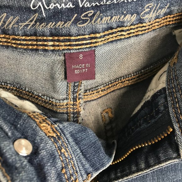 🚁Gloria Vanderbilt Jeans | Straight Leg | Size 8 - Picture 6 of 7